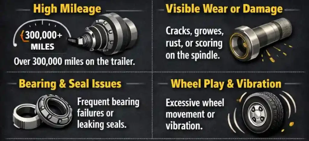 When Should You Replace Your Trailer Spindle for Long-Distance Freight?